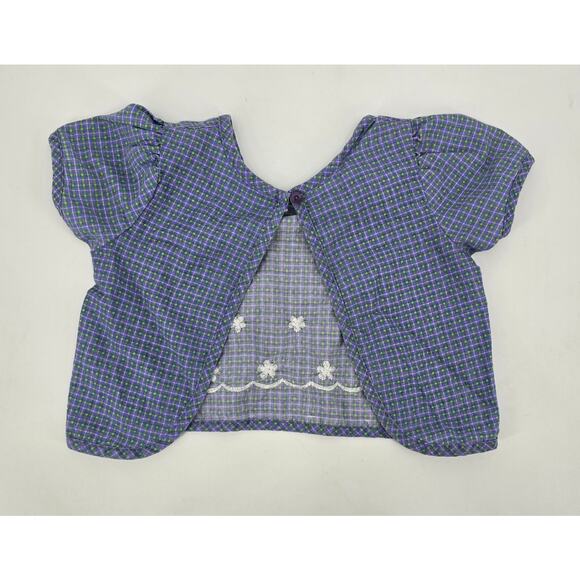 Vintage In Design Kids Puff Sleeve Blouse – 3T – Cottagecore Fairycore Y2K - Picture 4 of 4
